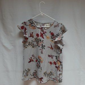 Ruffle sleeve Top/blouse